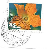 Switzerland: 2011 Gartenkürbis/Zucchini - Cucurbita Pepo - Used Stamps
