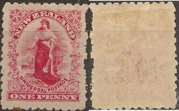 NZ 1901 1d Universal Wmk Inv Rev SG 278y HM #GP4 - Neufs