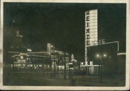 Hamburg Mitte St. Pauli, Bei Nacht, Cafe Heinze 21.11.1933 Nach Magdeburg - Mitte