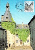 LUXEMBOURG  CARTE MAXIMUM  NUM-YVERT  1180 CLERVAUX LE CHATEAU - Maximum Cards