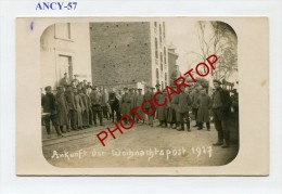 ANCY Sur MOSELLE-ANZIG-Weihnachtspost 1917-Animation-Carte Photo Allemande-Guerre14-18-1WK-Frankreich-France-57- - Ars Sur Moselle