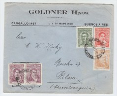 Argentina/Czechoslovakia COVER 1937 - Brieven En Documenten