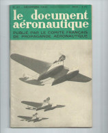 Le Document Aéronautique Publié Par Le Comité De Propagande Aéronautique No 58 Janvier 1931 - Luftfahrt & Flugwesen