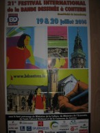 Affiche BONNEAU Laurent Festival BD Contern 2014 (Metropolitan - Affiches & Offsets