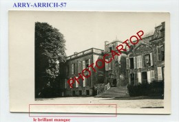 Delcampe - ARRY-ARRICH-Chateau-Carte Photo Allemande-Guerre14-18-1WK-Frankreich-France-57- - Ars Sur Moselle