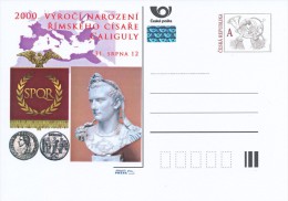 Czech Rep. / Postal Stat. (Pre2012/49) 2000 Anniversary Of The Birth Of The Roman Emperor Caligula (12-41) - Cartes Postales