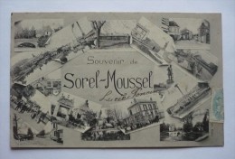 28  - Souvenir De SOREL-MOUSSEL - Multivues - Sorel-Moussel