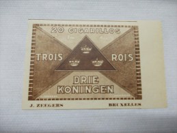 Reclame Uit 1936 - Cigarillos Trois Rois - Bruxelles - Documenti