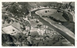 GWENT - TINTERN ABBEY AND THE WYE FROM THE AIR RP Gw67 - Monmouthshire