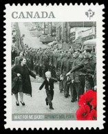 Canada (Scott No.2795i - Attend Moi Papa / Wait For Me Daddy) [**] Autocollant / Self Adhesive  NOTE - Nuovi