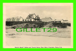 PERCÉ, QUÉBEC - BIARD'S BEACH CABINS AND TOURIST HOME - - Percé