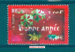 * 2000  N° 3363  BONNE ANNÉE  OBLITÉRÉ YVERT 0.50 € - Gebraucht