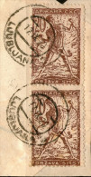 SHS,1919, 20 Vin,verigarji,chain Breakers,veticaly Paar,cancell:Ljubljana17.09.1920,as Scan - Usati