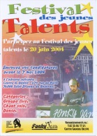 Saint Etienne Rouvray Festival Des Jeunes Talents 2004 Grouipe Live Chant Solo Danse - Saint Etienne Du Rouvray