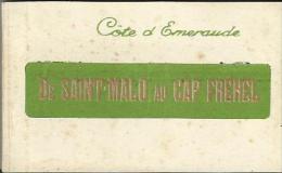 CARNET Complet De 18 Cartes Postales Anciennes " DE SAINT MALO AU CAP FREHEL " (M. Guérin, éditeur). - Other & Unclassified