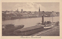Allemagne - Bremerhaven - Gesamtansicht - Port Bâteaux à Roue - Bremerhaven