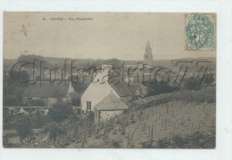 Cloyes-sur-Le-Loir (28) : Vue Générale  Du Quartier De L´église  Prise D´une Villa Avec Vignoble  En 1904  PF - Cloyes-sur-le-Loir