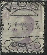 COLONIE ITALIANE EGEO 1912 COO COS SOPRASTAMPATO D´ITALIA ITALY OVERPRINTED CENT. 50 USATO USED OBLITERE´ - Ägäis (Coo)