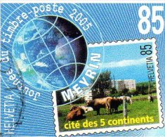 2005 Svizzera - Giornata Del Francobollo A Meyrin - Used Stamps