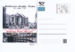 Czech Rep. / Postal Stat. (Pre2012/58) 225th Anniversary Of The World Premiere Of The Opera "Don Giovanni", W. A. Mozart - Postcards