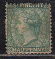 St. Vincent Used, Half Penny, ½d, As Scan, Cond., Filler - St.Vincent (...-1979)