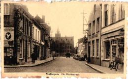 Maldegem 4 CP Baiser Pareltjes  Marktstraat    Schouwburgplaats   Kasteel V M Dhondt Brug Over De Ede 1913 - Maldegem