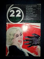 "22" (VINGT DEUX VOILA Les 6 MEILLEURES HISTOIRES POLICIERES)#3 Polar Policier COHEN BRADBURY HUNTER SAVAGE SITAN 1958 ! - Arthème Fayard - Autres