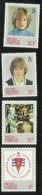 British Antarctic Territory 21st Birthday Princess Of Wales MNH - Ongebruikt