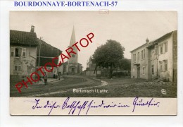 BOURDONNAY-BORTENACH-Carte Photo Allemande-Guerre 14-18-1WK-Frankreich-Fran Ce-57- - Vic Sur Seille