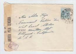 Brazil/USA CENSORED COVER 1944 - Storia Postale