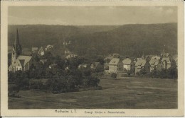 ALLEMAGNE . HOFHEIM . I. T.  . AVANGL. KIRCHE U. ROSSERTSTRASSE - Hofheim