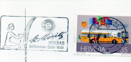 1987 Svizzera - Annullo Pubblicitario Terme A St. Moritz (su Frammento) - Postage Meters