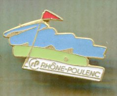 Pin´s - GOLF Rhône Poulenc - Golf