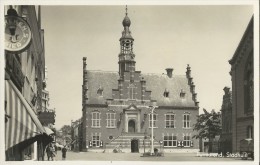 Purmerend.  -  Stadhuis  -  Reklame:  Heineken's Bier;  FOTOKAART  1941  Naar Zandvoort - Purmerend