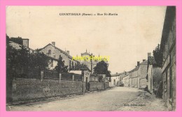 CPA     COURTISOLS  RUE SAINT MARTIN - Courtisols