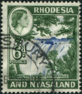 Pays : 404 (Rhodésie-Nyassaland : Colonie Britannique)  Yvert Et Tellier :    25 (o) - Rhodesia & Nyasaland (1954-1963)