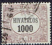 HUNGARY # STAMPS FROM YEAR 1921 STANLEY GIBBONS O435 - Officials