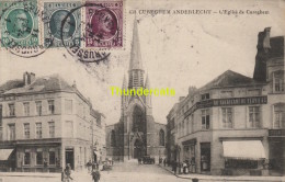 CPA  CUREGHEM ANDERLECHT  L'EGLISE DE CUREGHEM - Anderlecht