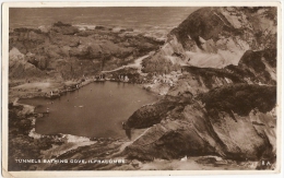 GB - Dev - Tunnels Bathing Cove, Ilfracombe - Real Photo Excel Series N° 8 A (circ. 1937) - Ilfracombe