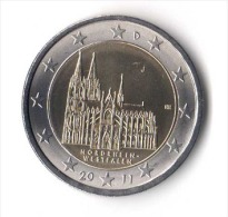 ** 2 EURO COMMEMORATIVE  ALLEMAGNE 2011 Lettre J. PIECE NEUVE ** - Deutschland