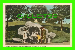 CAP-DE-LA-MADELEINE, QUÉBEC - FONTAINE DU ROSAIRE - ANIMÉE - PECO - - Trois-Rivières