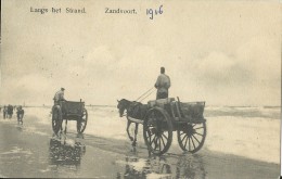 Zandvoort.  -  Langs Het Strand;  1916 Naar Amsterdam - Zandvoort
