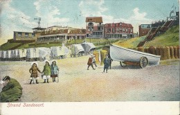 Zandvoort.  -  Strand;  1908 Naar Amsterdam - Zandvoort