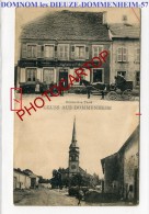 DOMNOM Les DIEUZE-DOMMENHEIM-Restaurant THONI-CP Multivues-Animation-Periode Guerre-14-18-1WK-Frankreich-France-57- - Dieuze