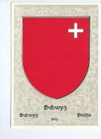 Suisse :blason Des Villes Et Cantons;Schwyz - St. Anton