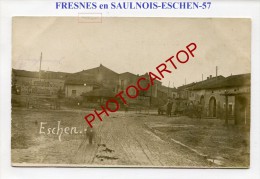 FRESNES En SAULNOIS-ESCHEN Le Chateau Salins-Carte Photo Allemande-Guerre 14-18-1WK-Frankreich-France-57-Feldpost- - Chateau Salins