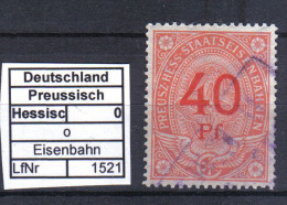 Preuss. Hess. Staatseisenbahn O - Altri & Non Classificati