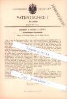 Original Patent  - Schmidt & Römer In Leipzig , 1885 , Zusammenlegbares Puppentheater !!! - Puppen