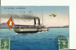 CHMIX19  ---  LAC LEMAN  --  ,, LE  WINKELRIED ,,  --  BATEAU,  SHIP, DAMPFER, AVION  --  1913 - Zonder Classificatie