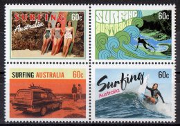 Australia 2013 Surfing 60c Block Of 4 MS MNH - Neufs
